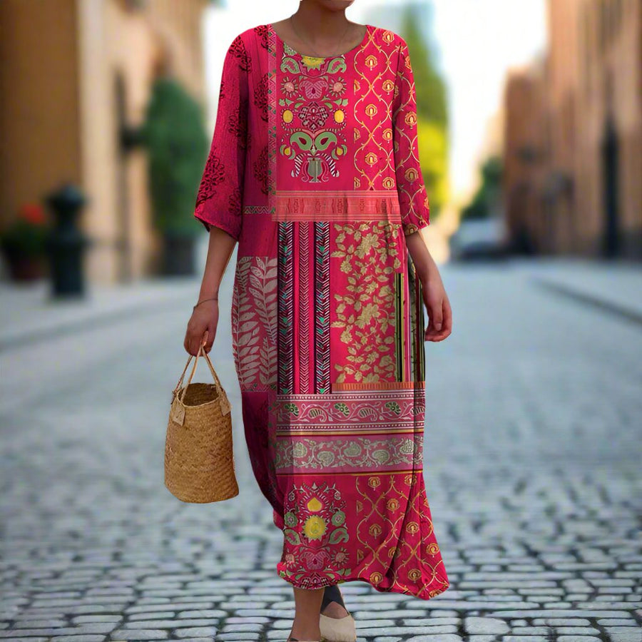 Dámské plážové boho šaty | Maxi