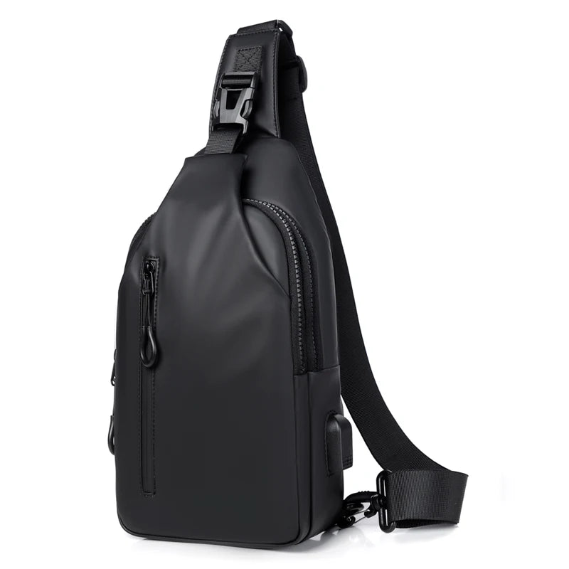 Unisex Anti-Theft Sling Bag | Multi-Pocket