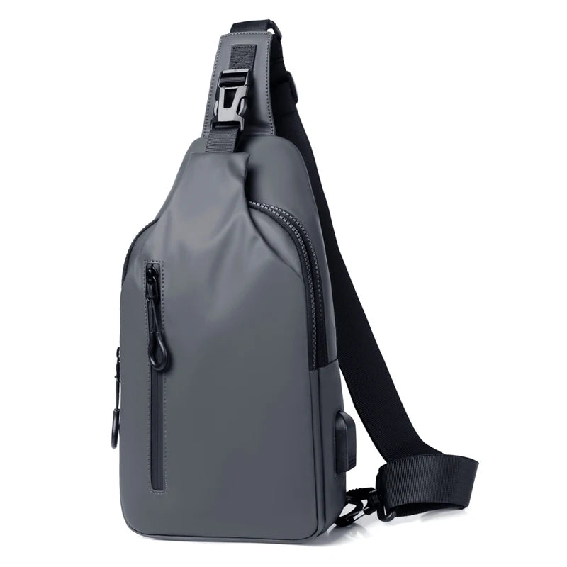 Unisex Anti-Theft Sling Bag | Multi-Pocket
