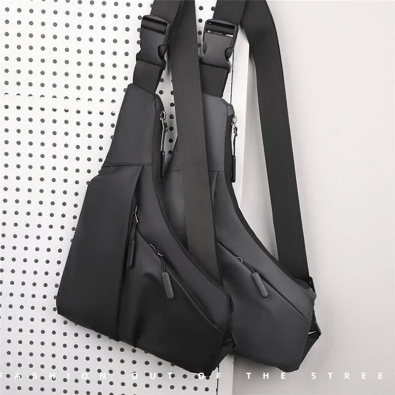 Pánská nastavitelná crossbody taška | s více kapsami