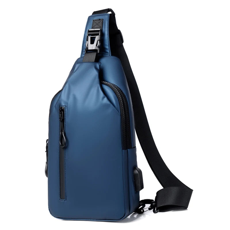Unisex Anti-Theft Sling Bag | Multi-Pocket