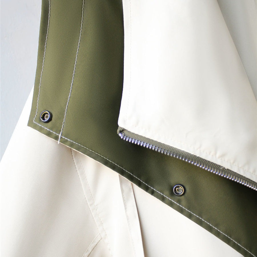 Women's Two-Tone Rain Jacket | Collared