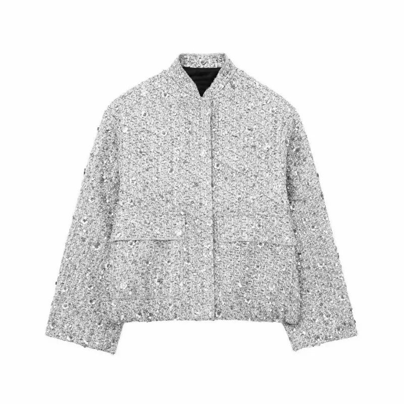 Women's Elegant Sequin Blazer