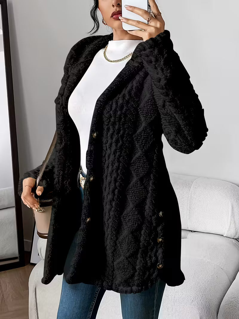 Women's Elegant Oversized Blazer | Long Sleeve