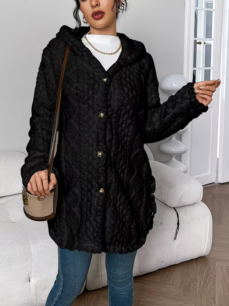 Women's Elegant Oversized Blazer | Long Sleeve