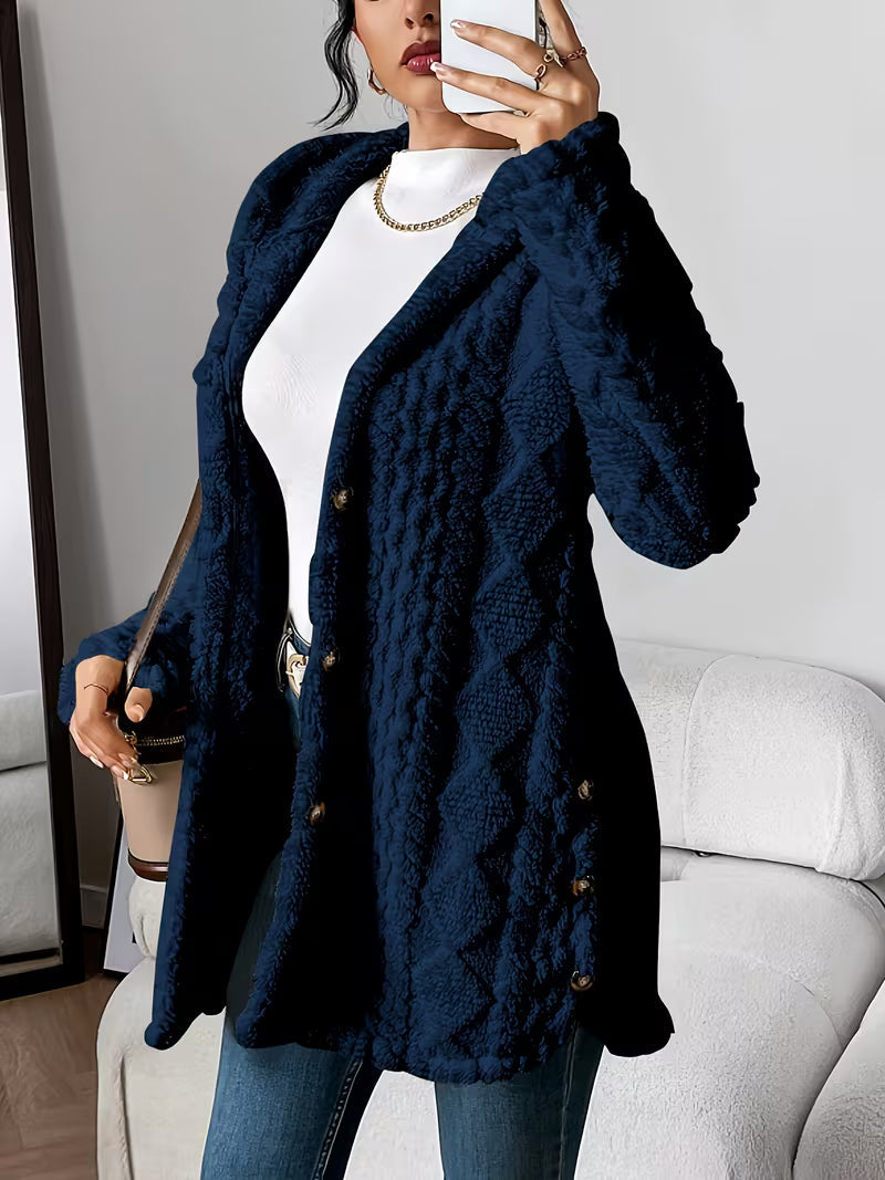 Women's Elegant Oversized Blazer | Long Sleeve