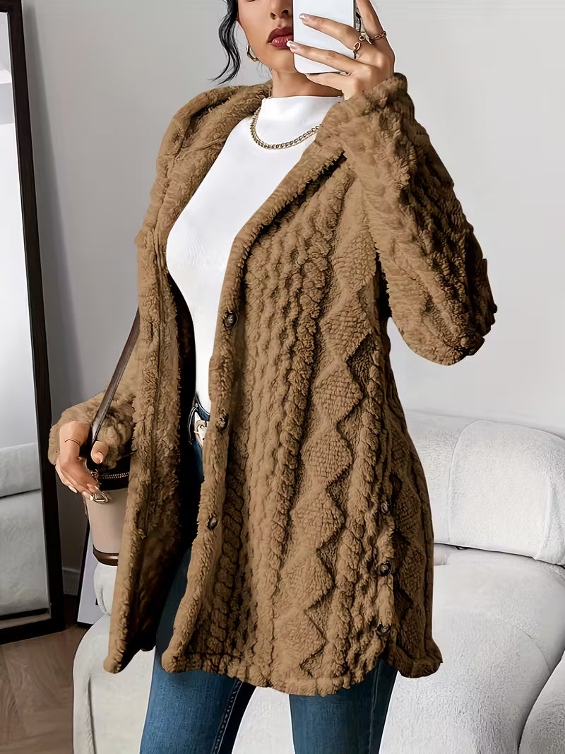Women's Elegant Oversized Blazer | Long Sleeve
