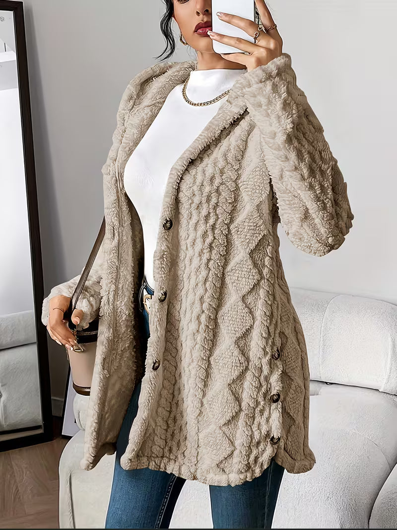 Women's Elegant Oversized Blazer | Long Sleeve