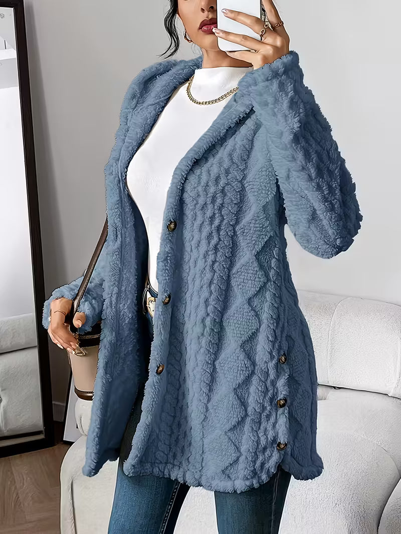 Women's Elegant Oversized Blazer | Long Sleeve