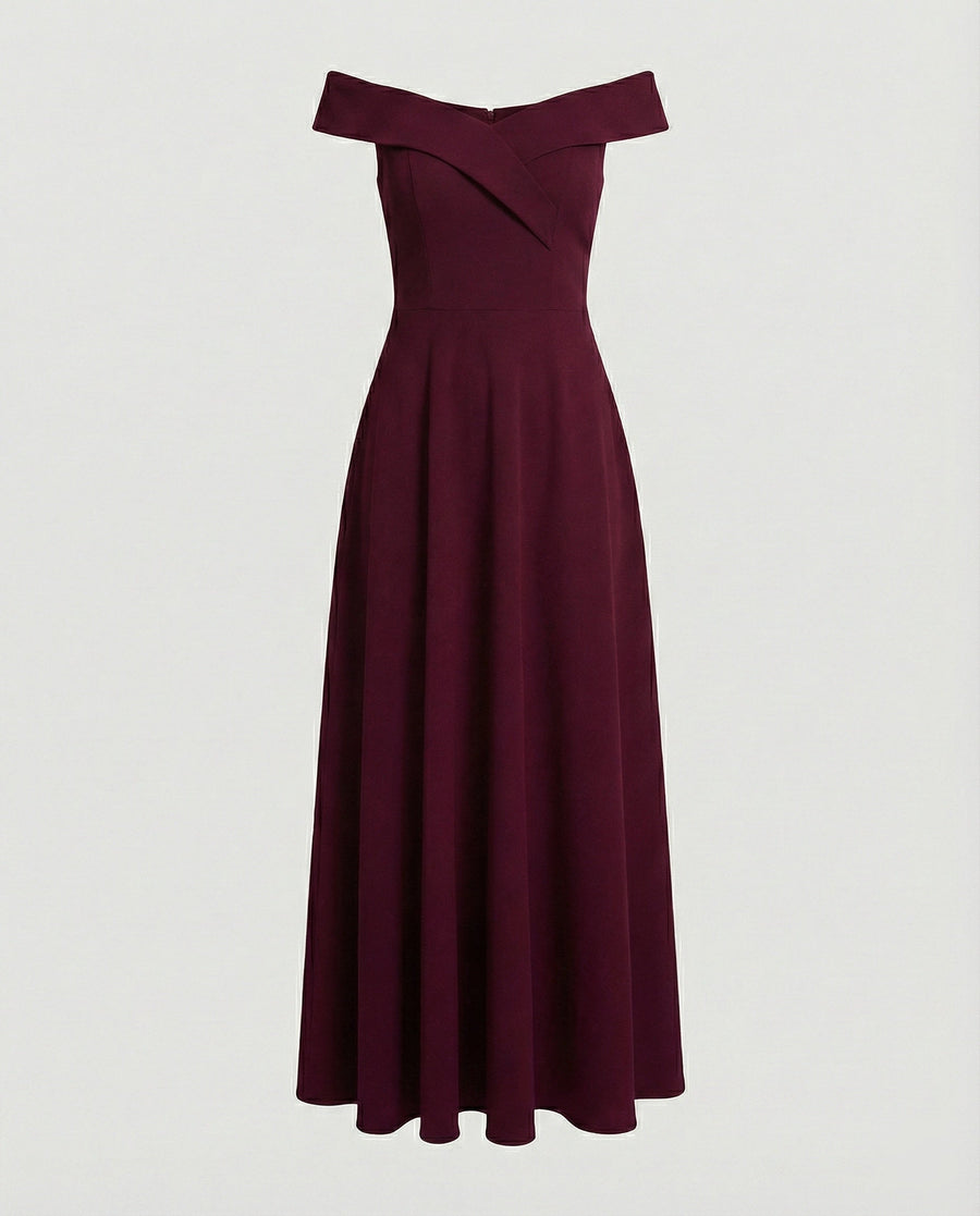 Damska Elegancka Sukienka Na Studniówkę | Maxi