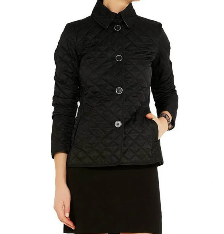 Women's Zip-Up Quilted Jacket