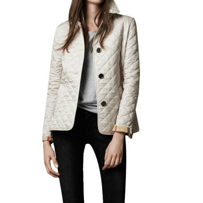 Women's Zip-Up Quilted Jacket