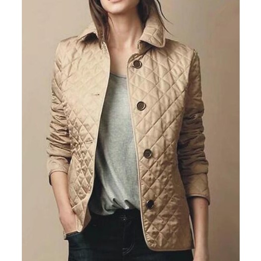 Women's Zip-Up Quilted Jacket