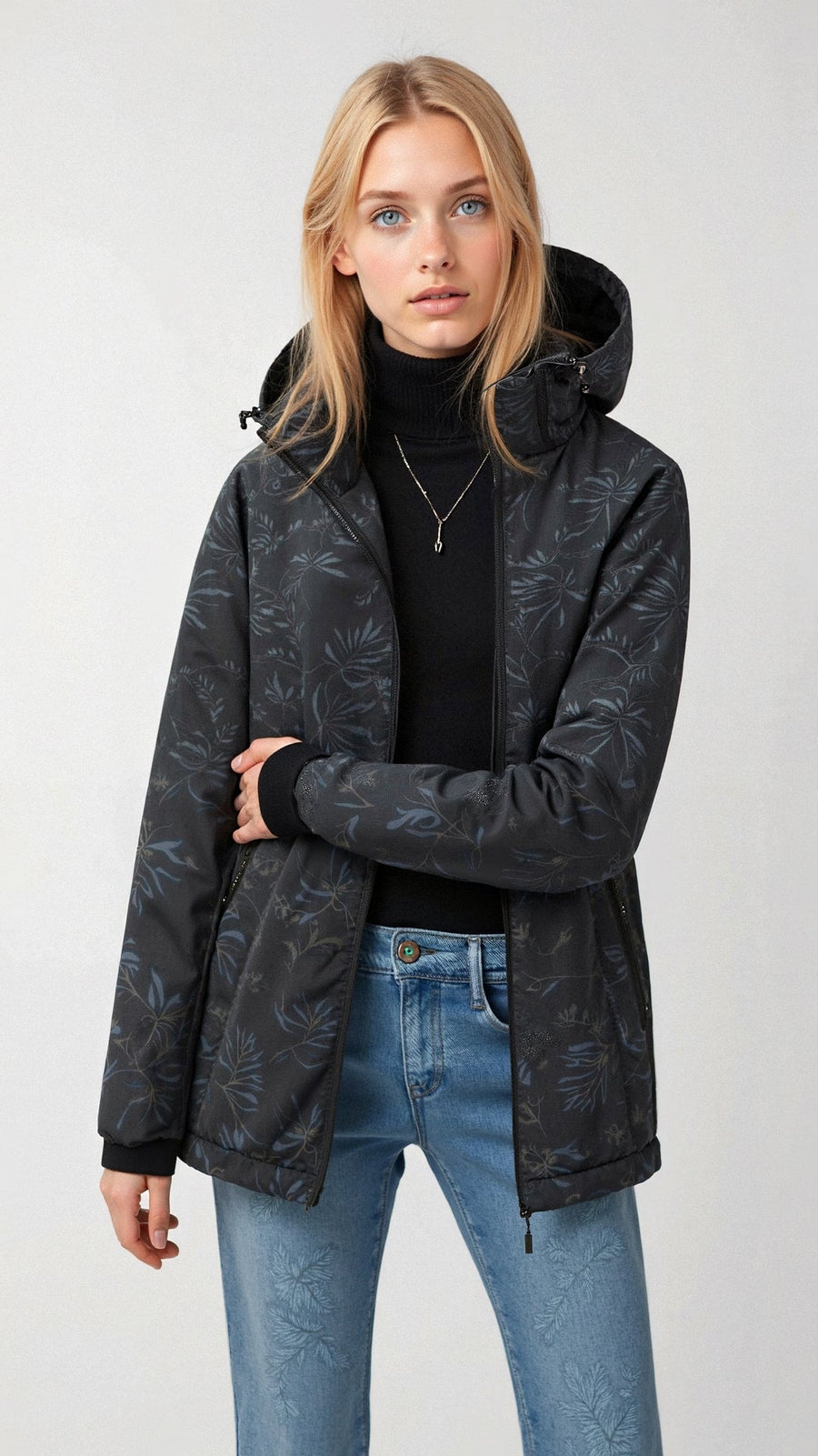 Women's Hooded Sports Jacket | Long Sleeves