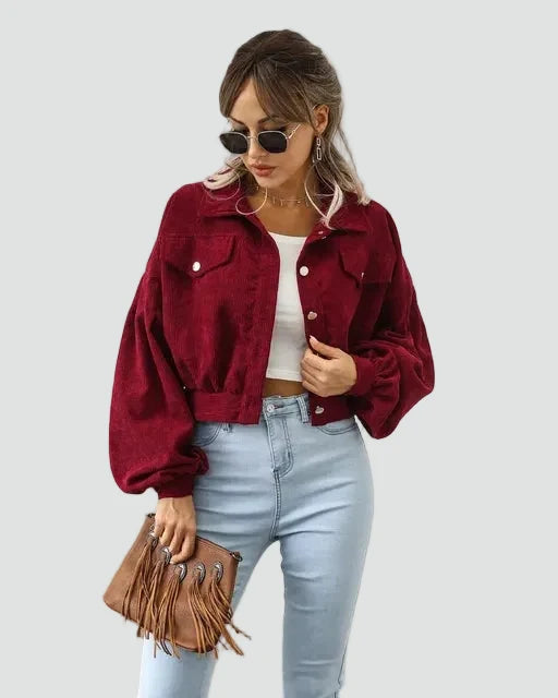 Women's Button-Down Jacket | Long Sleeve