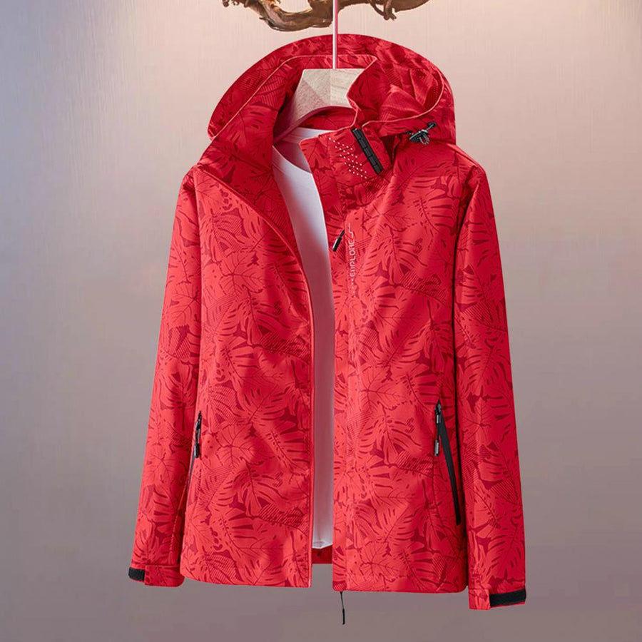 Women's Sports Jacket With Hood | Zipper