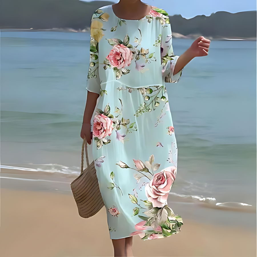 Women's Floral Dress | Midi
