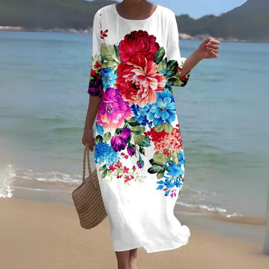 Women's Floral Dress | Midi