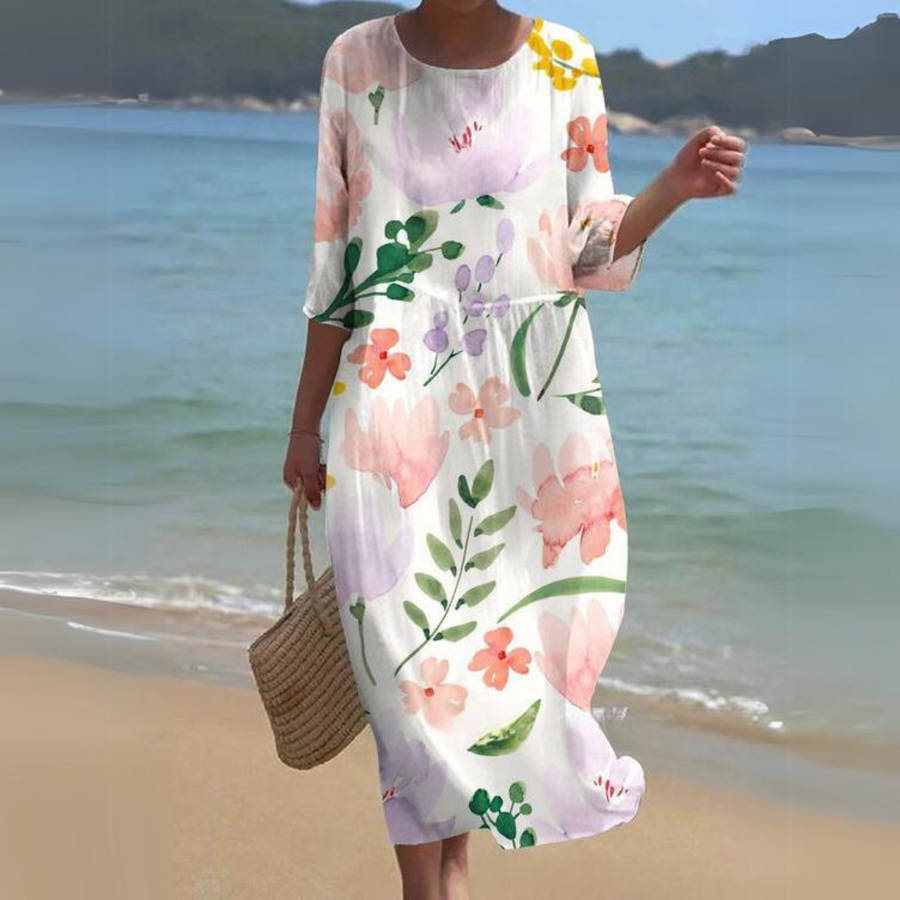 Women's Floral Dress | Midi