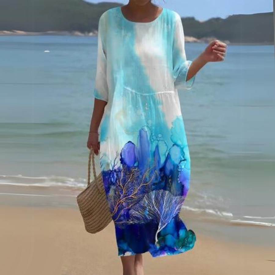 Women's Floral Dress | Midi