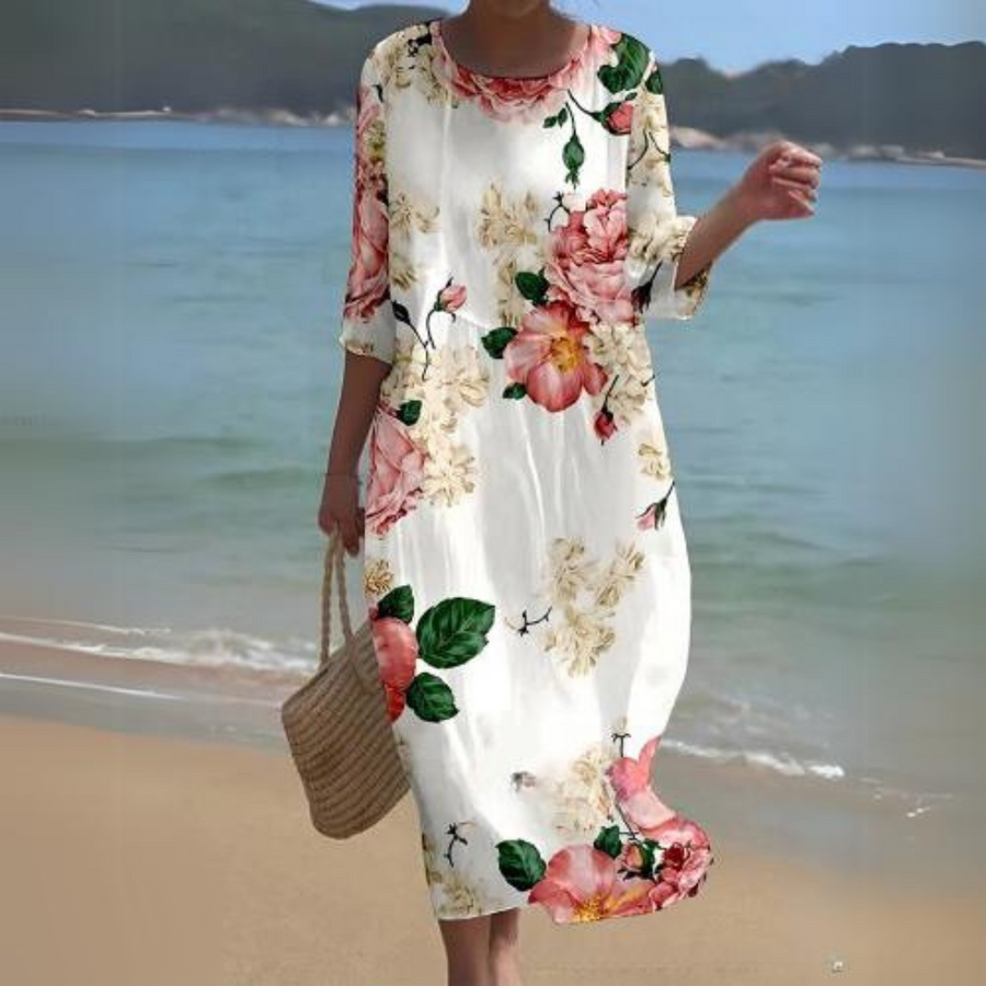 Women's Floral Dress | Midi