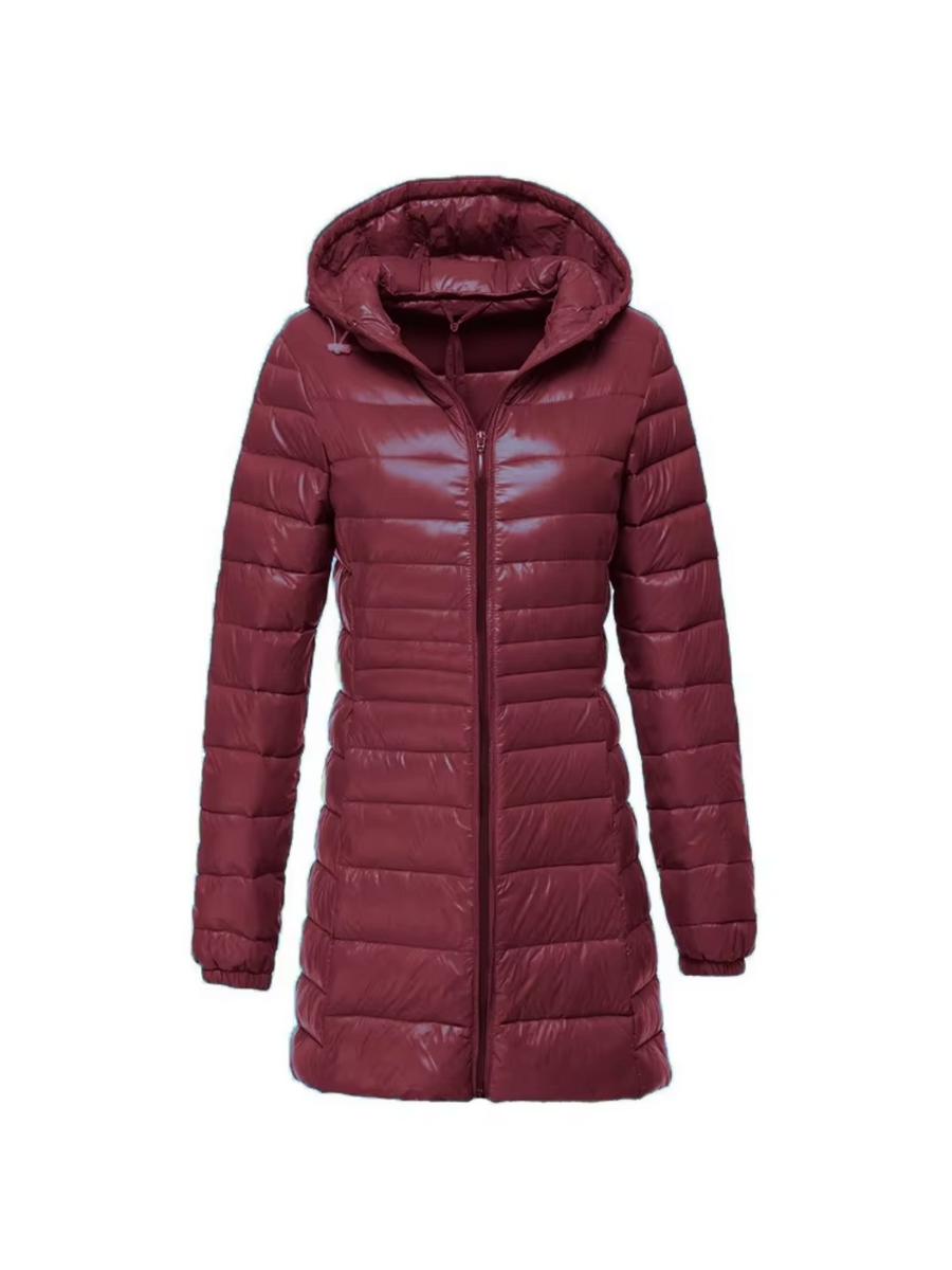 Women's Quilted Winter Jacket | With Hood