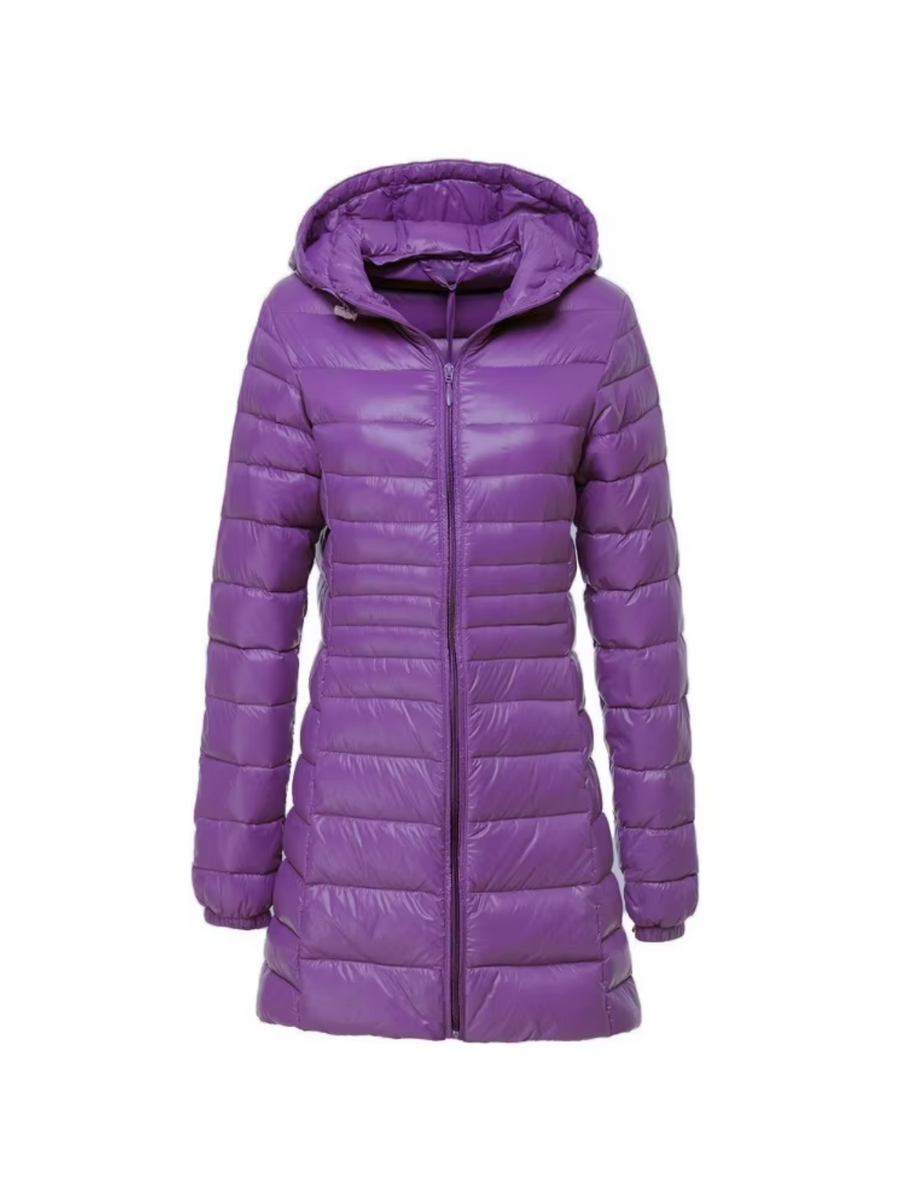 Women's Quilted Winter Jacket | With Hood
