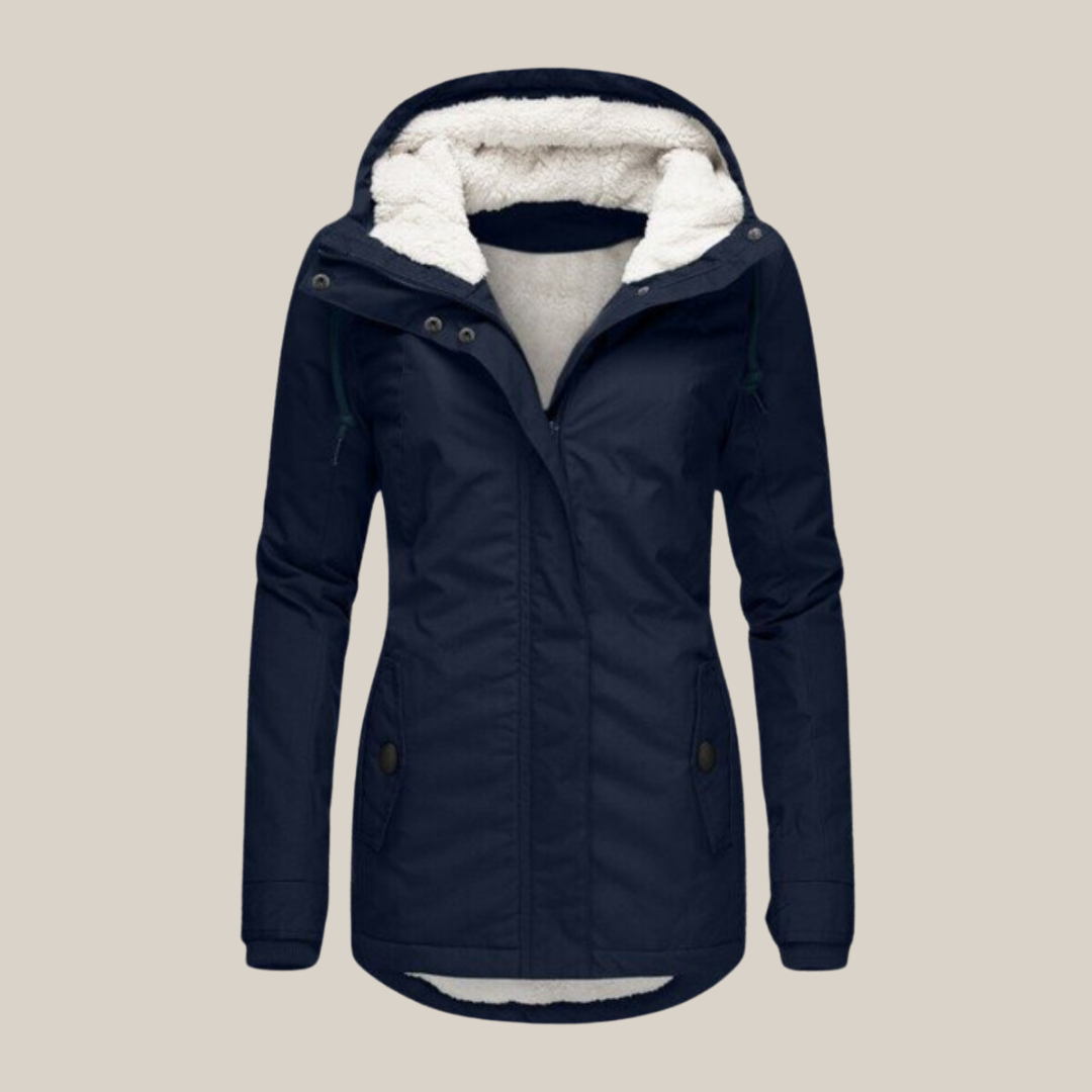 Women's Hooded Rain Jacket | Zip-Up