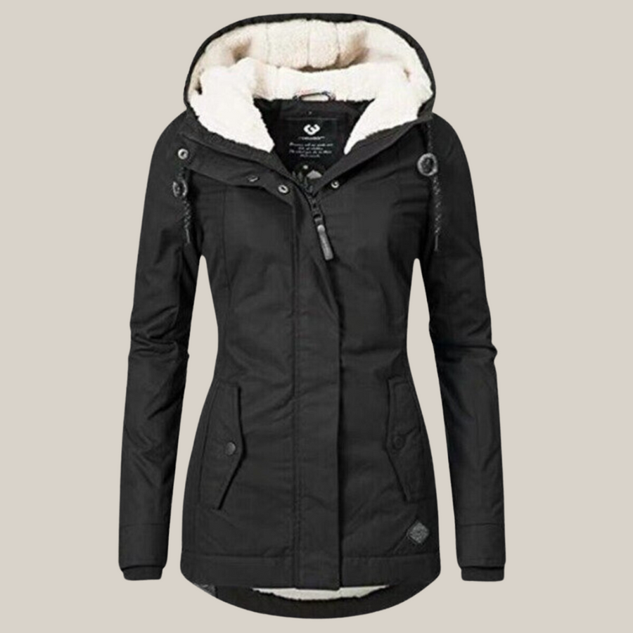 Women's Hooded Rain Jacket | Zip-Up