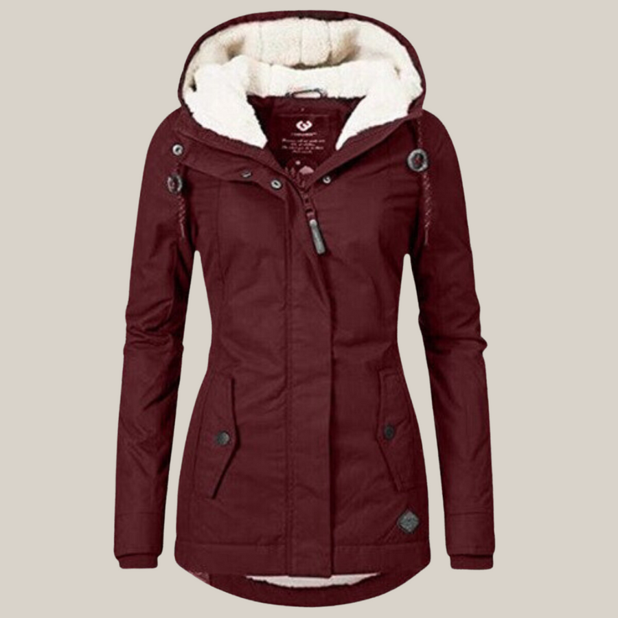 Women's Hooded Rain Jacket | Zip-Up