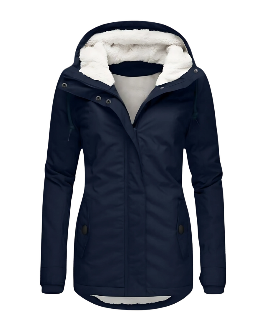 Women's Hooded Rain Jacket | Zip-Up