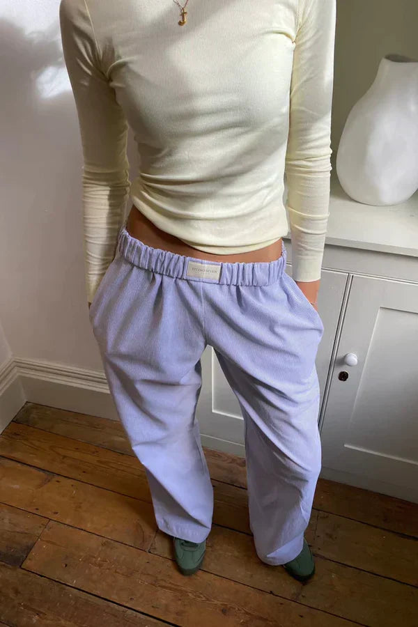 Dámský žebrovaný crop top | krátký rukáv