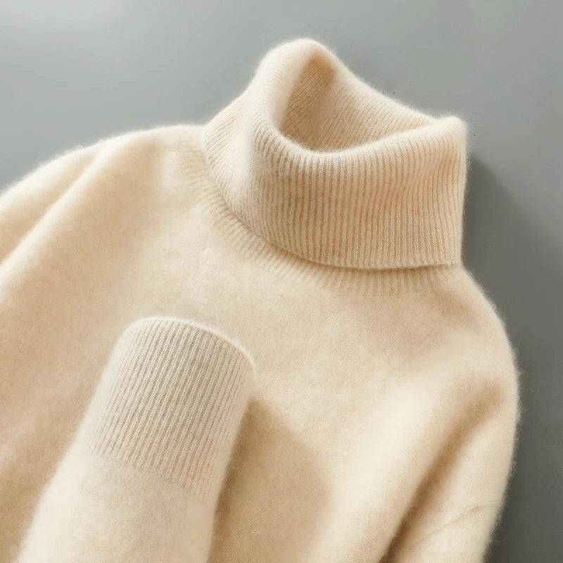 Women’s Ribbed Turtleneck | Long Sleeve