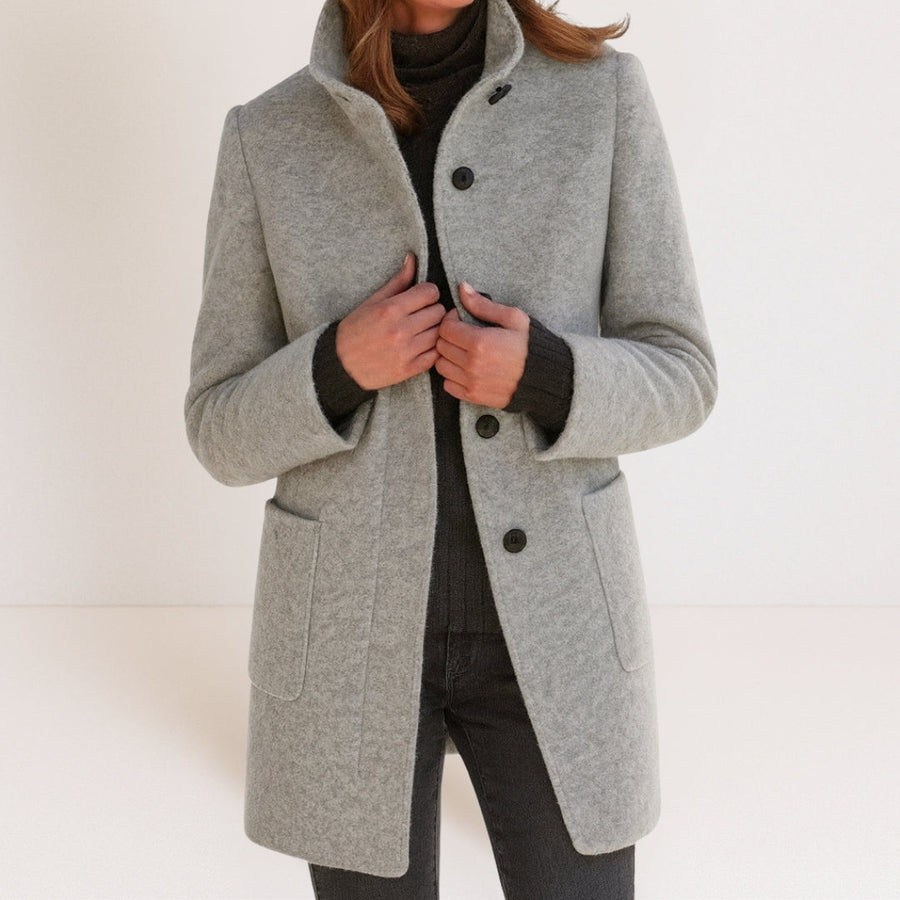 Women's Classic Winter Coat | Midi