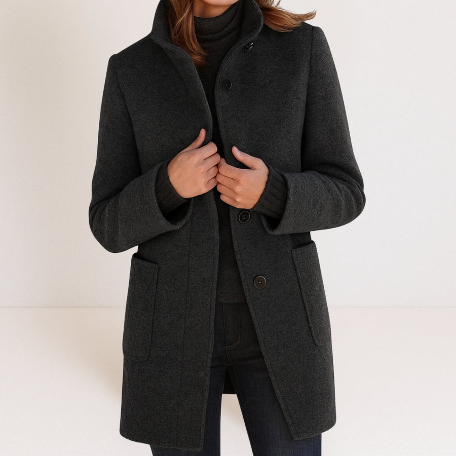 Women's Classic Winter Coat | Midi