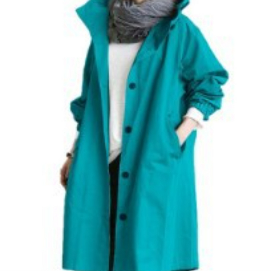 Men's Hooded Fall Coat | Long