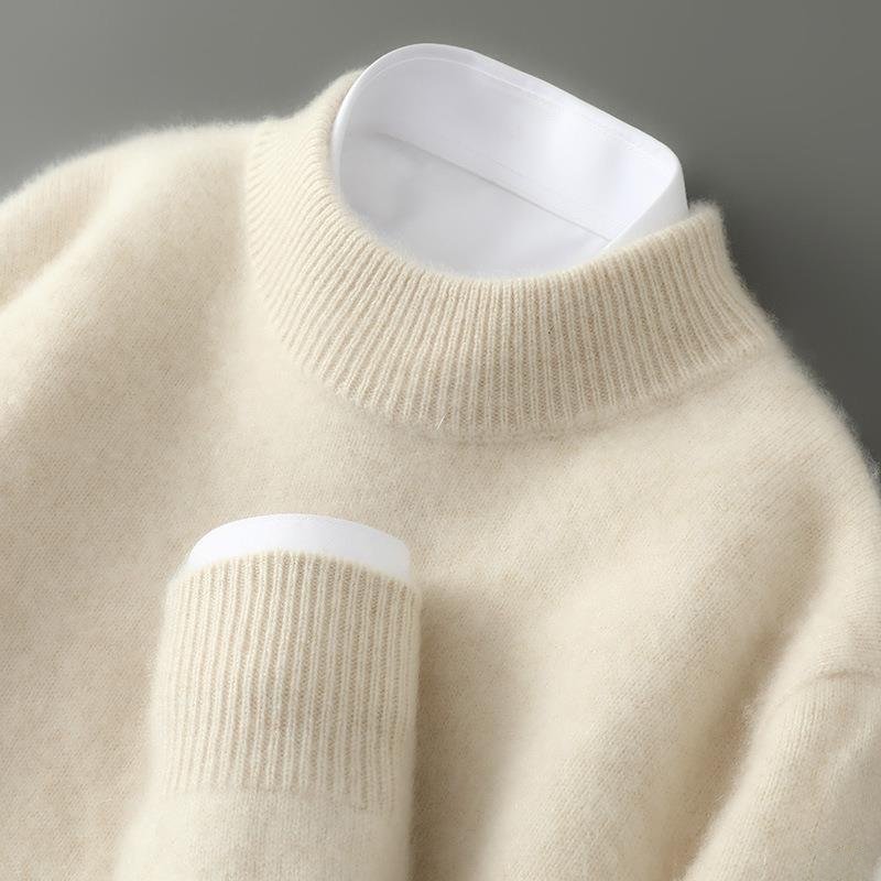Women's Mock-Neck Sweater | Ribbed