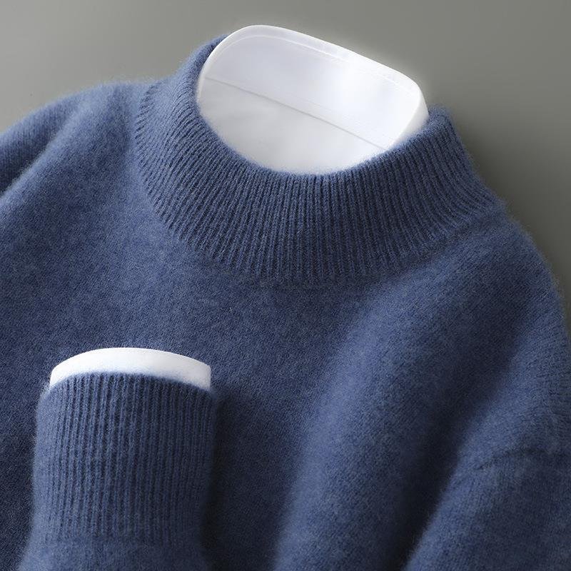 Women's Mock-Neck Sweater | Ribbed