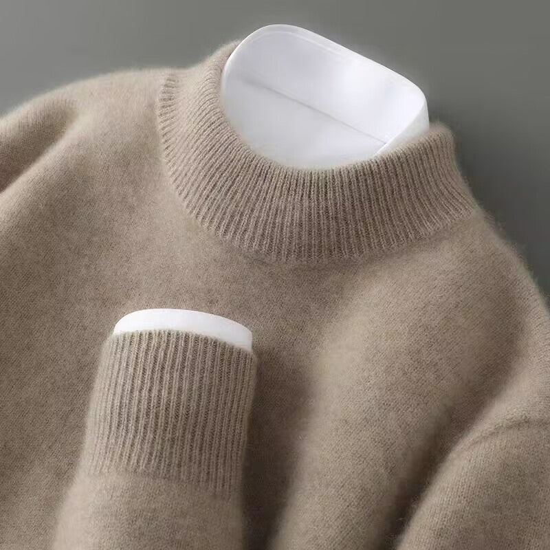 Women's Mock-Neck Sweater | Ribbed