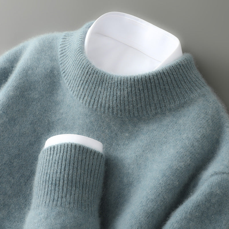 Women's Mock-Neck Sweater | Ribbed