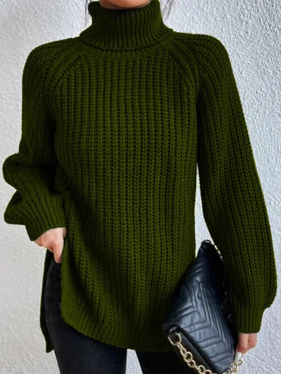 Women's Winter Chunky Turtleneck | Long Sleeve