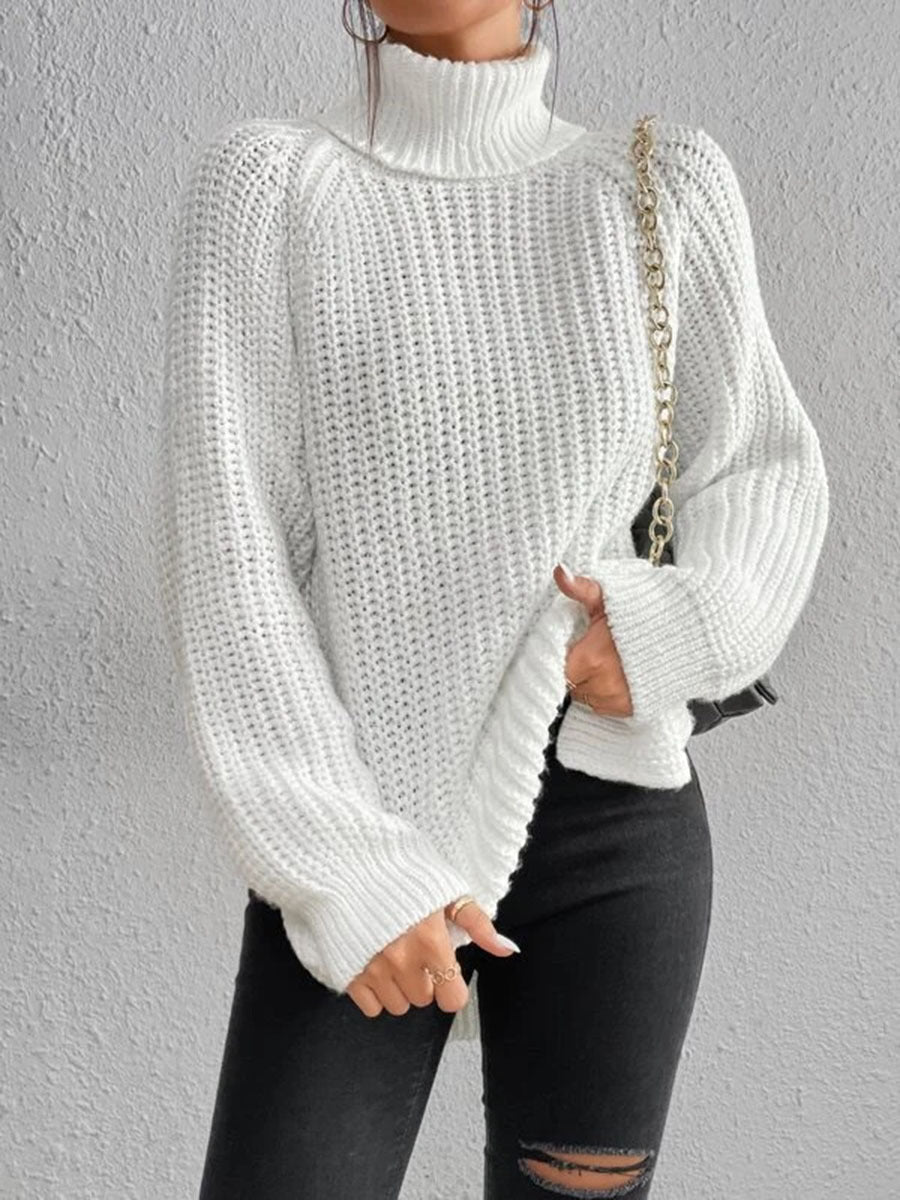 Women's Winter Chunky Turtleneck | Long Sleeve