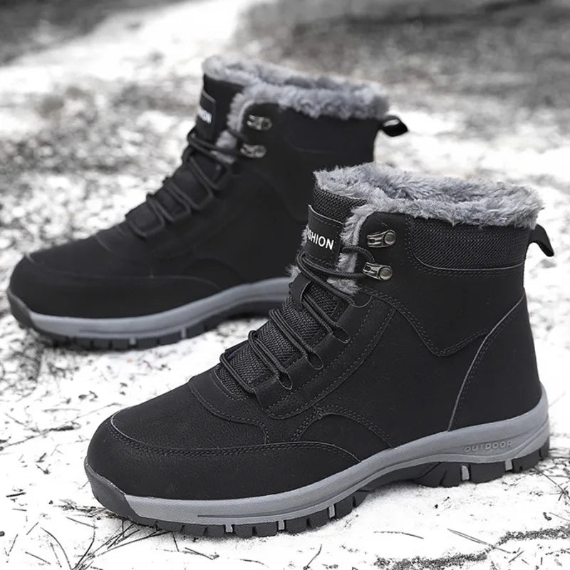 Women's Winter Hiking Boots With Fur Lining | Lace-Up
