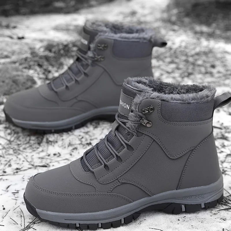 Women's Winter Hiking Boots With Fur Lining | Lace-Up