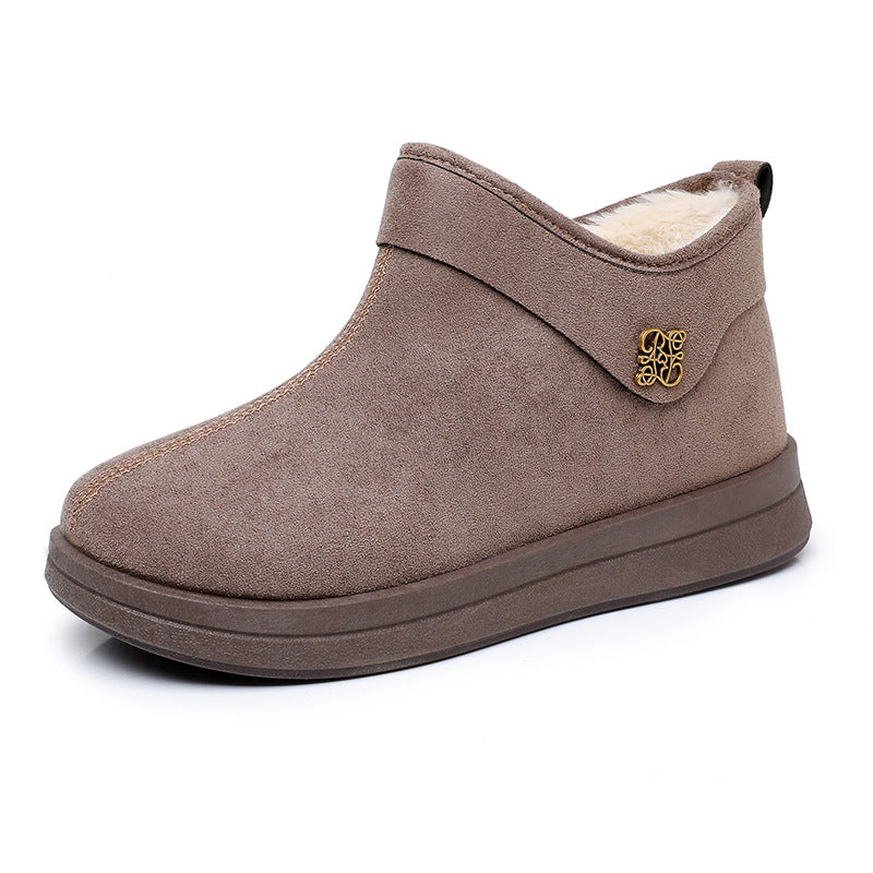 Women's Winter Ankle Boots | Warm Slip-On