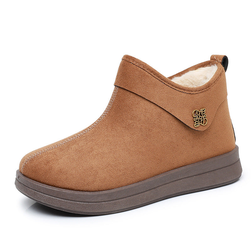 Women's Winter Ankle Boots | Warm Slip-On