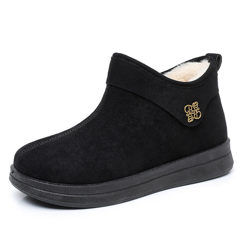 Women's Winter Ankle Boots | Warm Slip-On