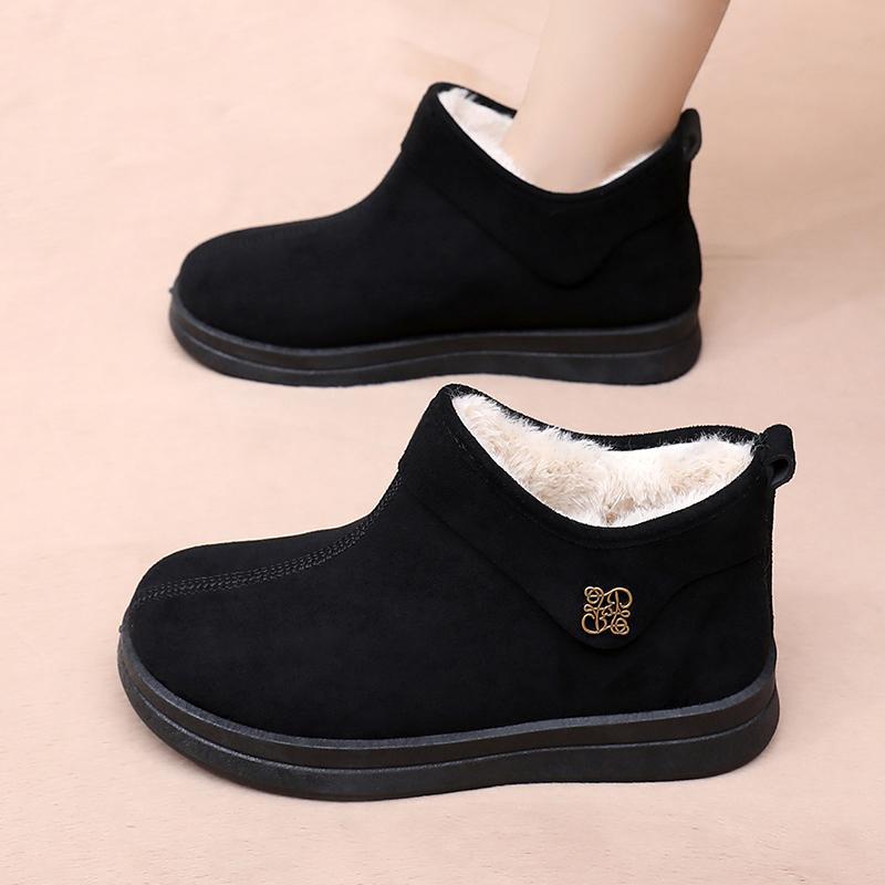 Women's Winter Ankle Boots | Warm Slip-On