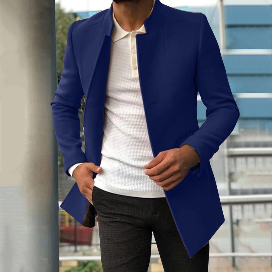 Pánská elegantní podzimní bunda | Se stojáčkem