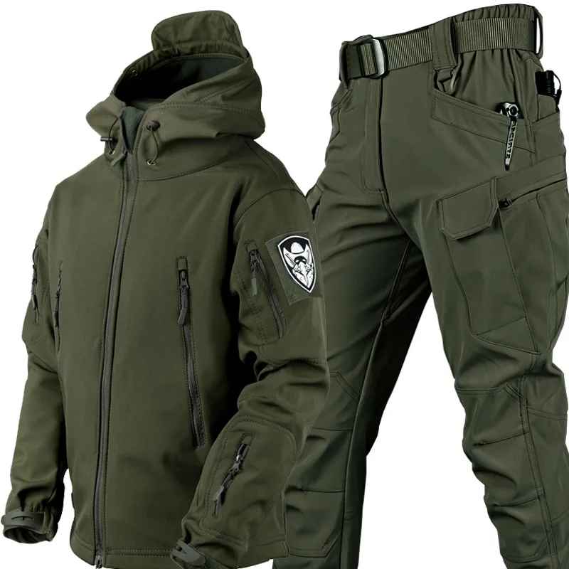 Men's Tactical Autumn Jacket | With Trousers